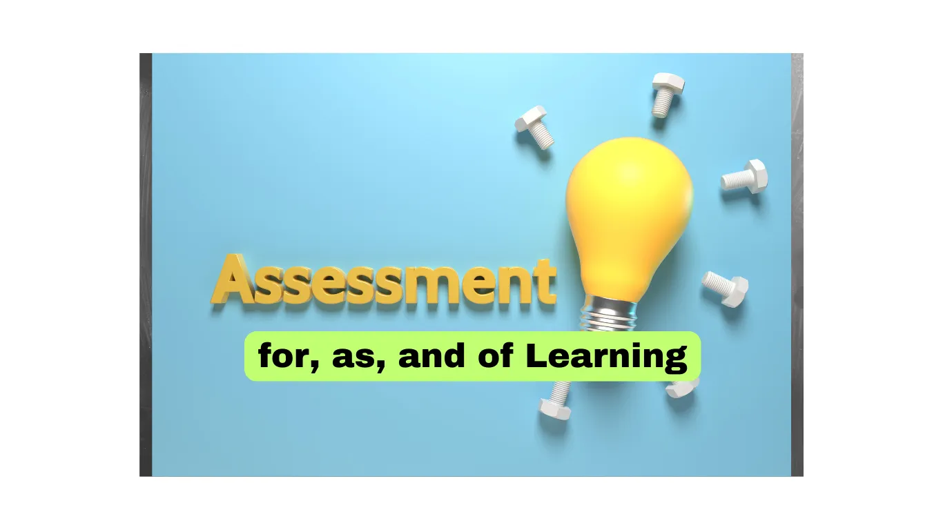An Introduction to Assessment for, as, and of Learning