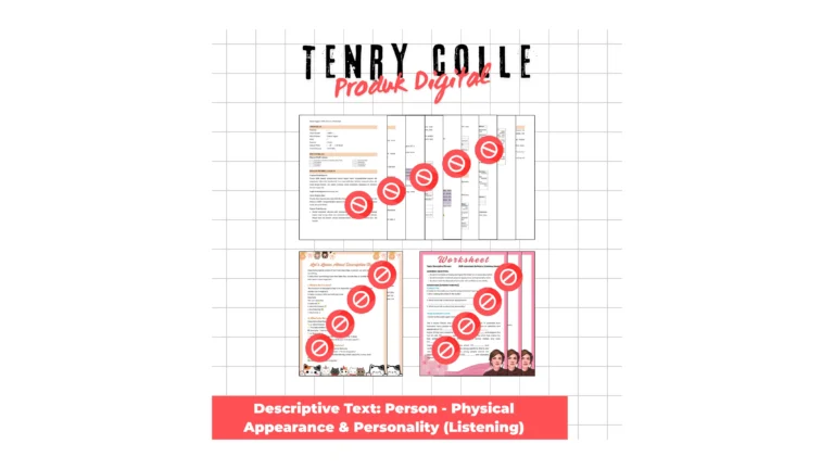 Modul Ajar Bahasa Inggris Deep Learning Descriptive Text (Person) Skill Speaking