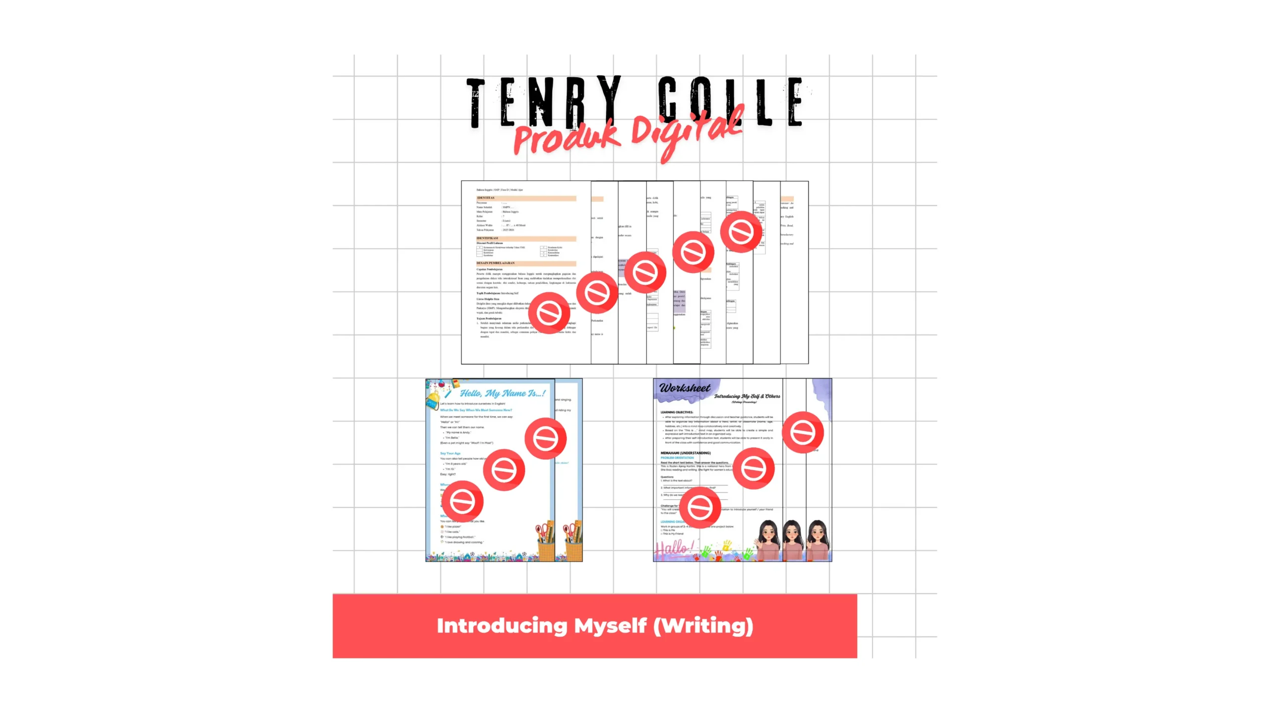 Modul Ajar Bahasa Inggris Deep Learning Introducing Myself Skill Writing